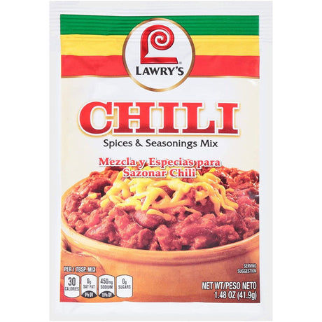 LAWRYS: Chili and Spices Seasoning Mix, 1.48 oz - #tag1# - #tag2#