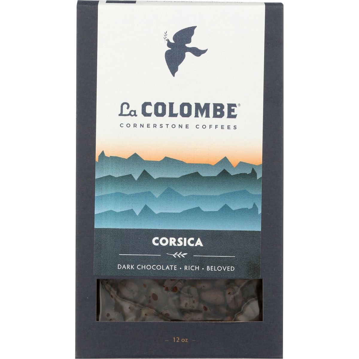 LA COLOMBE: Coffee Whl Bean Corsica, 12 oz - #tag1# - #tag2#
