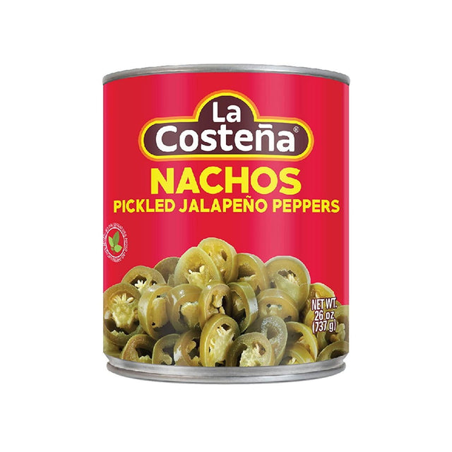 LA COSTENA: Nachos Pickled Jalapeno Peppers, 26 oz - #tag1# - #tag2#