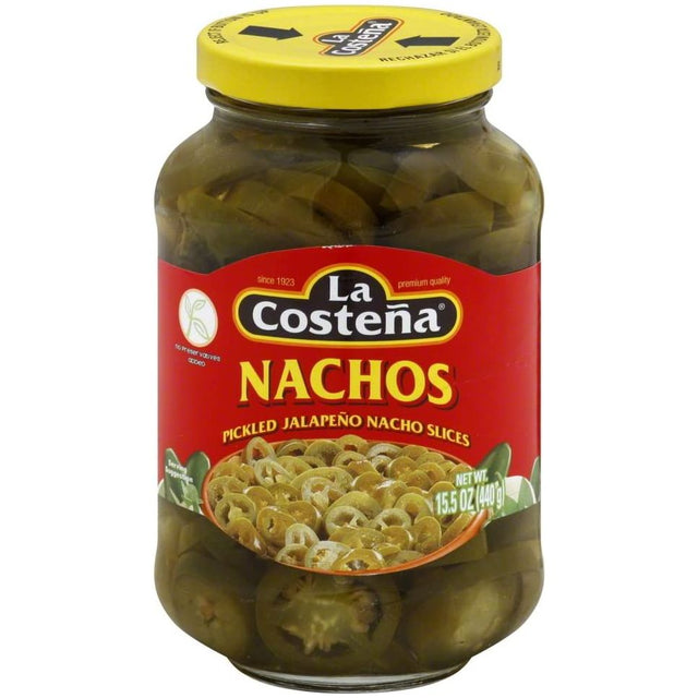 LA COSTENA: Pickled Jalapeno Nacho Slices, 15.5 oz - #tag1# - #tag2#