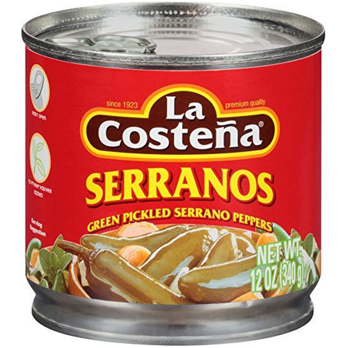 LA COSTENA: Serrano Peppers, 12 oz - #tag1# - #tag2#