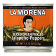 LA MORENA: Jalapeno Sliced, 13.3 oz - #tag1# - #tag2#