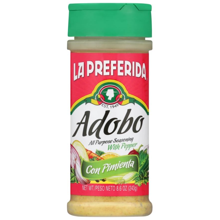 LA PREFERIDA: Adobo with Pepper Seasoning, 8 oz - #tag1# - #tag2#