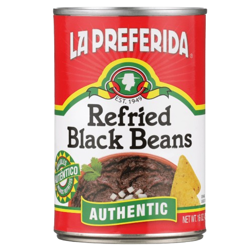 LA PREFERIDA: Authentic Refried Black Beans, 16 oz - #tag1# - #tag2#