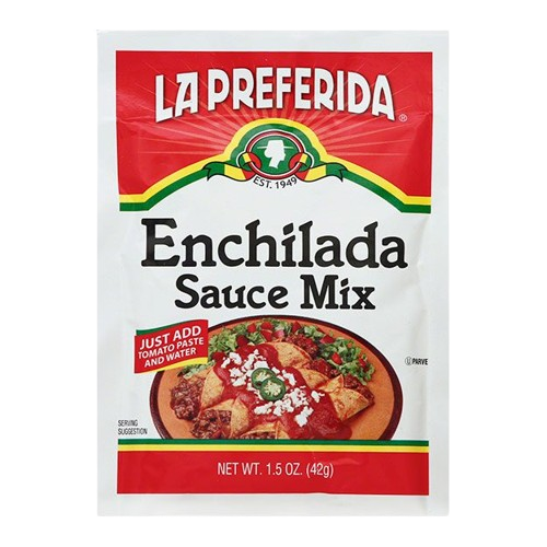 LA PREFERIDA: Enchilada Sauce Mix, 1.5 oz - #tag1# - #tag2#