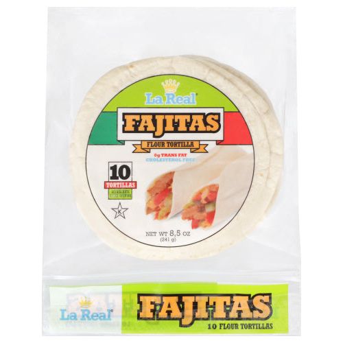 LA REAL: Fajitas Tortilla, 8.5 oz - #tag1# - #tag2#