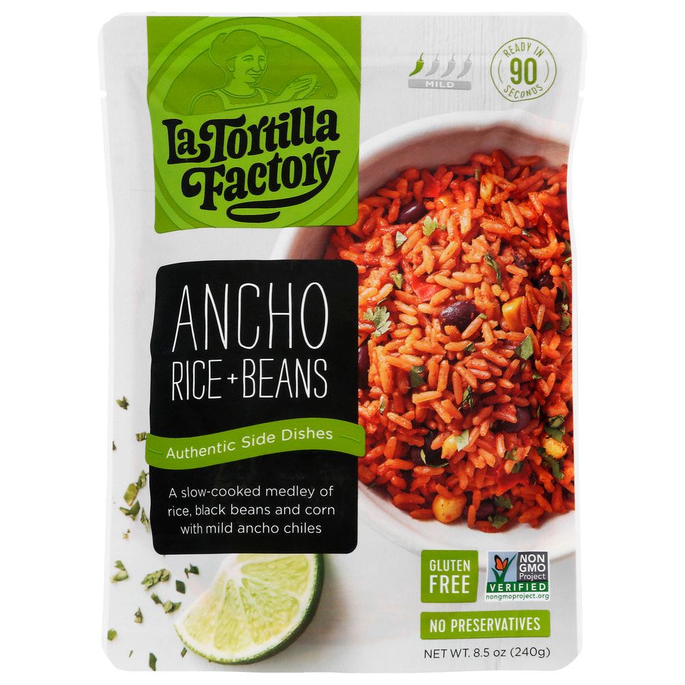 LA TORTILLA FACTORY: Ancho Rice & Beans, 8.5 oz - #tag1# - #tag2#