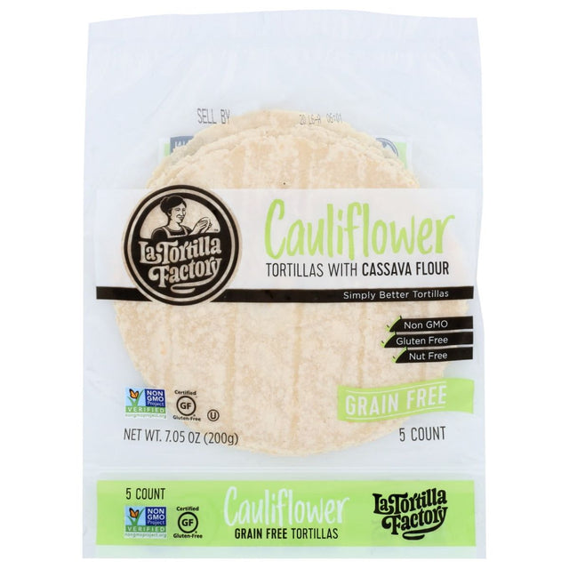 LA TORTILLA FACTORY: Cauliflower Grain Free Tortillas, 7.05 oz - #tag1# - #tag2#