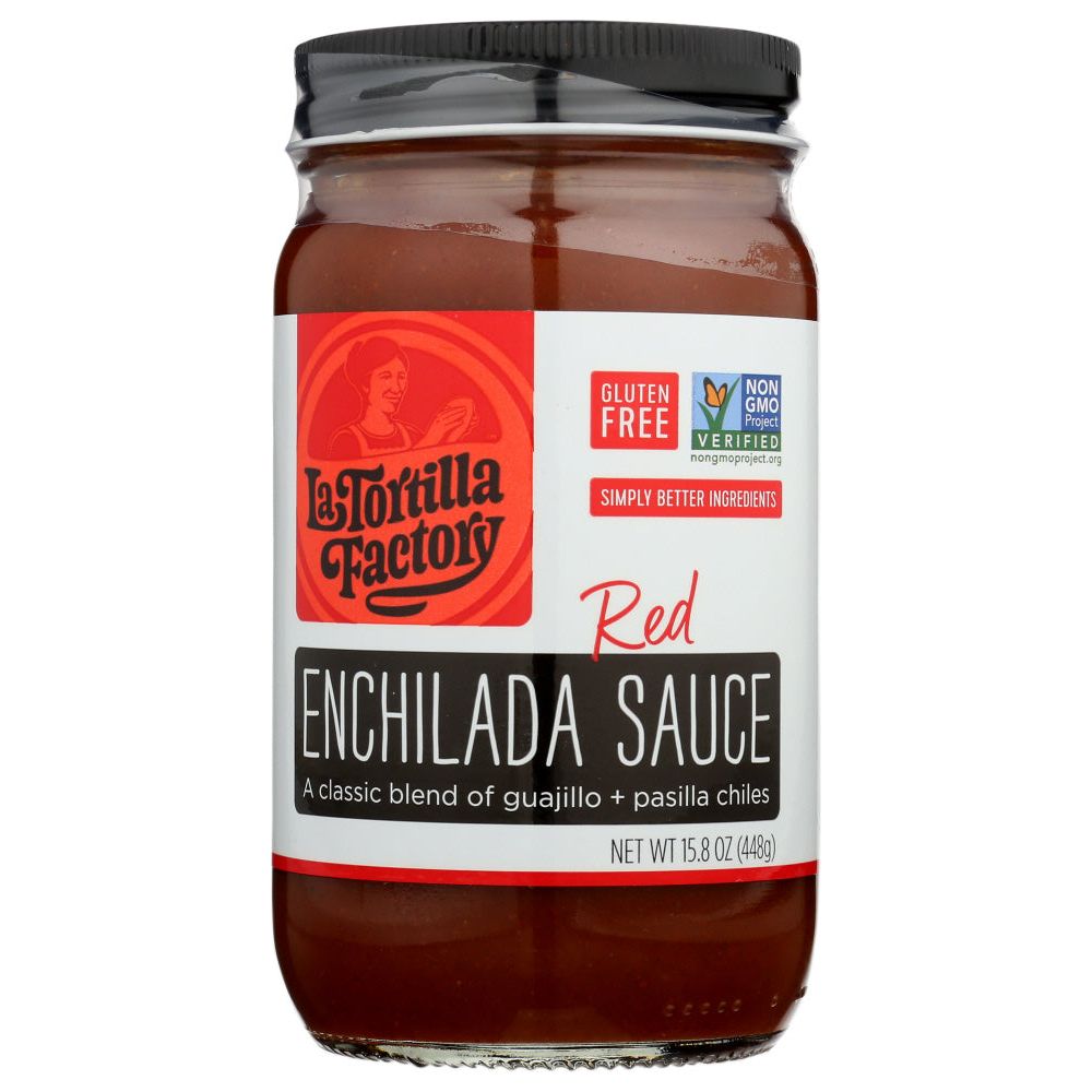 LA TORTILLA FACTORY: Sauce Red Enchilada, 15.8 oz - #tag1# - #tag2#