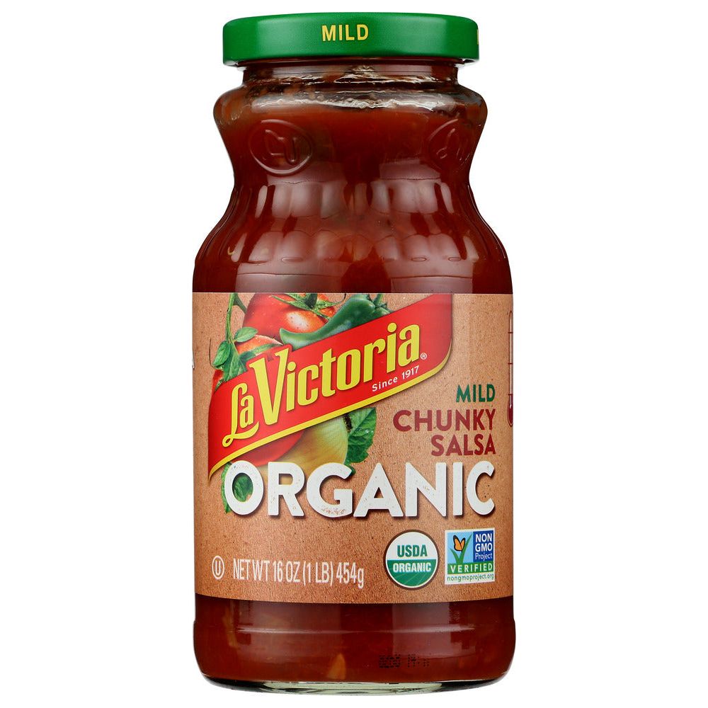 LA VICTORIA: Salsa T&C Mild Org, 16 oz - #tag1# - #tag2#