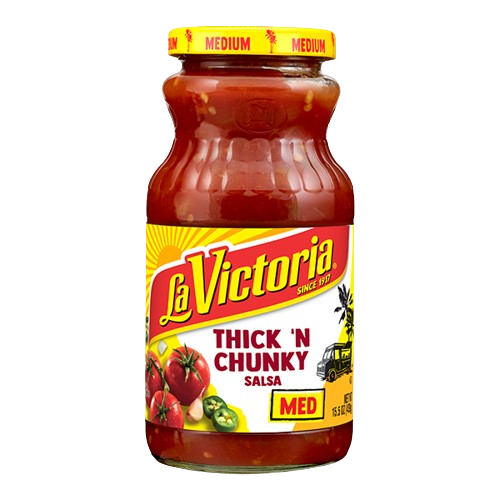 LA VICTORIA: Thick N Chunky Salsa Medium, 16 oz - #tag1# - #tag2#