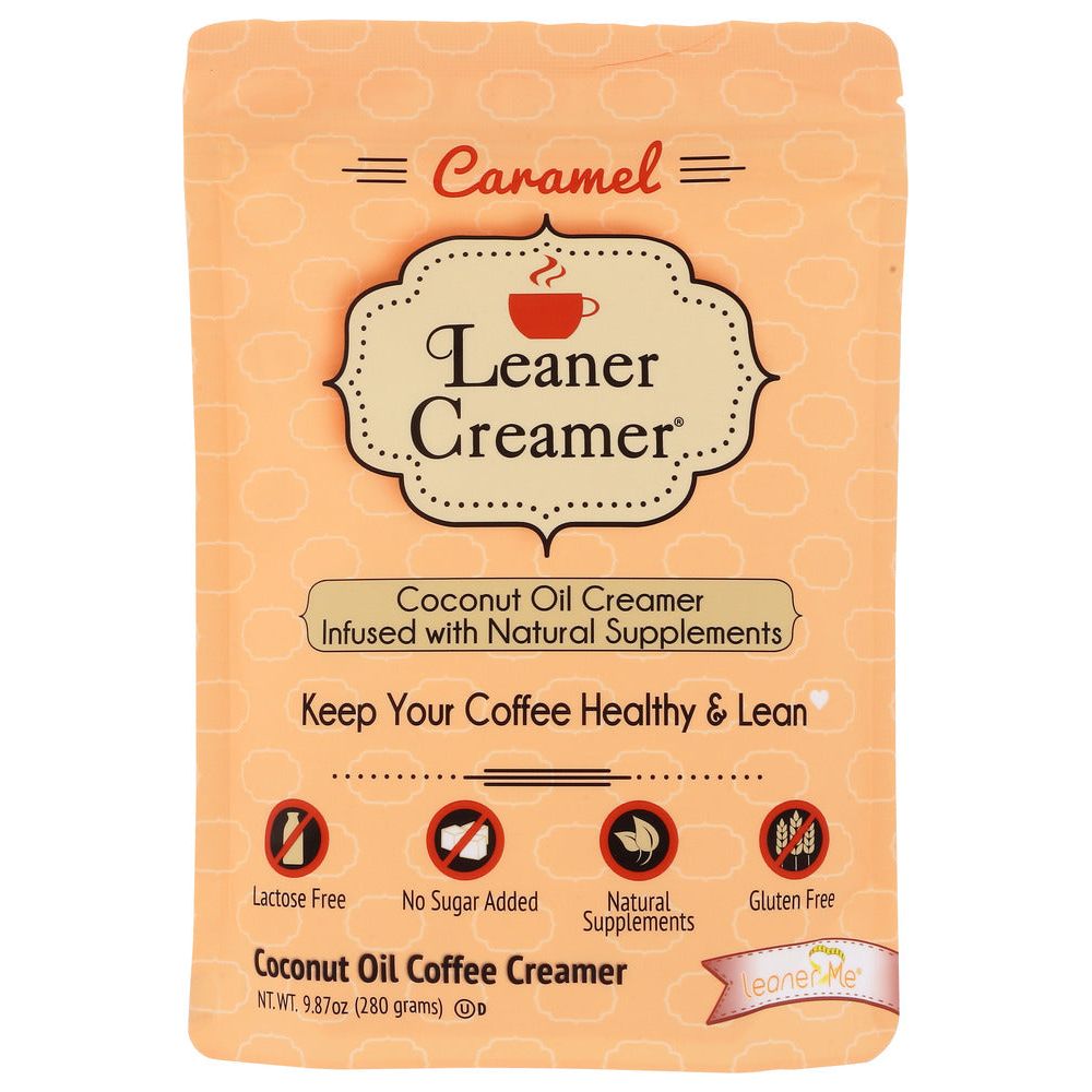 LEANER CREAMER: Creamy Caramel Refill Pouch, 9.87 oz - #tag1# - #tag2#