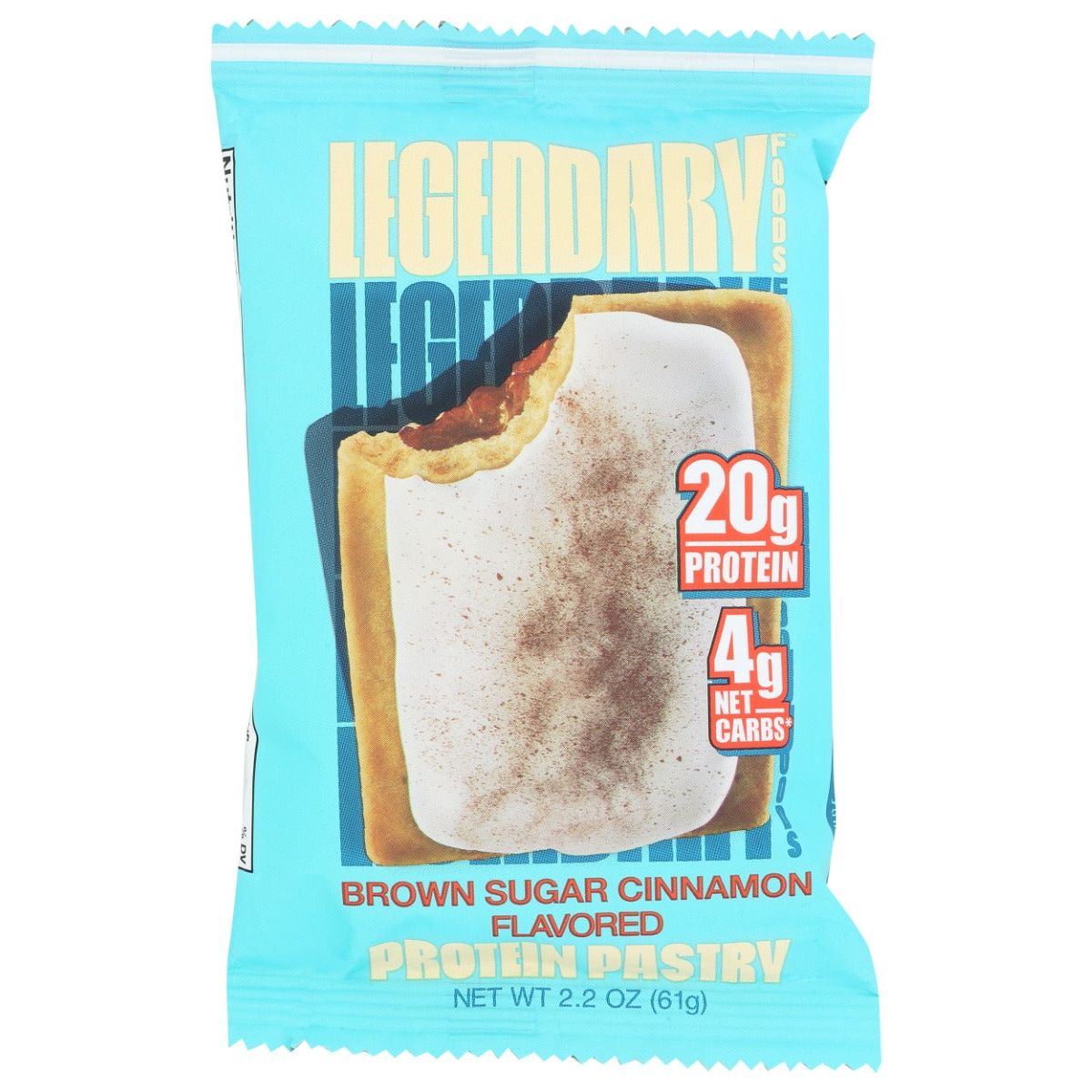 LEGENDARY FOODS: Brown Sugar Cinnamon Protein Pastry, 2.2 oz - #tag1# - #tag2#