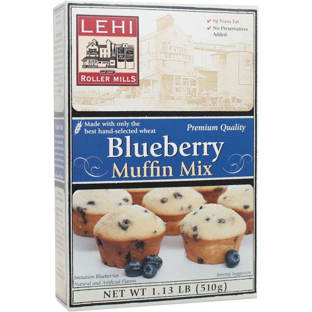 LEHI MILLS: Blueberry Muffin Mix, 18 oz - #tag1# - #tag2#