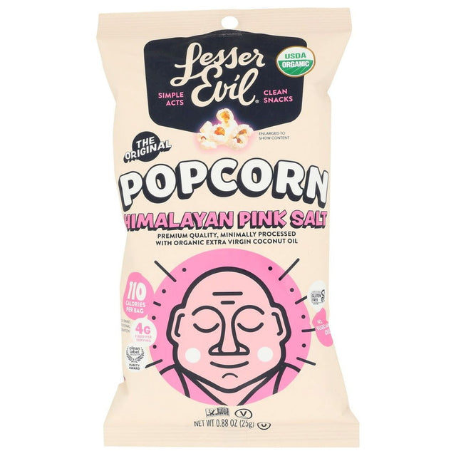 LESSER EVIL: Buddha Bowl Himalayan Pink Small Bag, 0.88 oz - Sunshine Co Op. - #tag1# - #tag2# - #tag3# - #tag4#