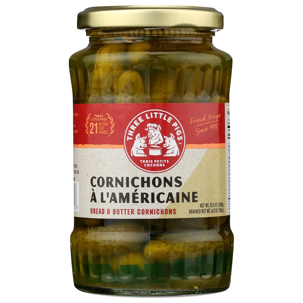 LES TROIS PETITS: Cornichons A L'Americaine, 12.4 FO - #tag1# - #tag2#