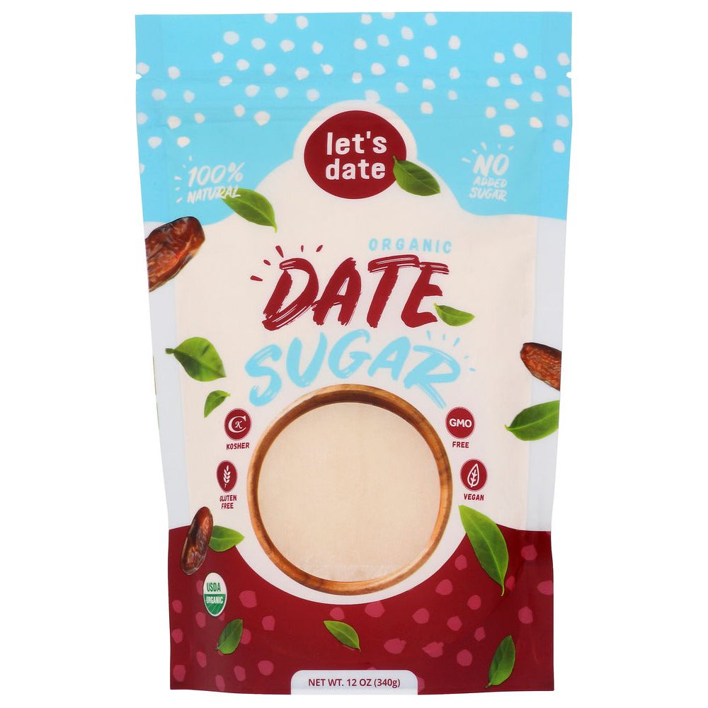 LETS DATE: Organic Date Sugar, 12 oz - #tag1# - #tag2#