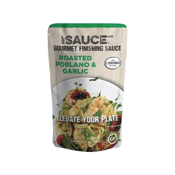 LE SAUCE & CO: Roasted Poblano and Garlic Sauce, 4.5 oz - #tag1# - #tag2#