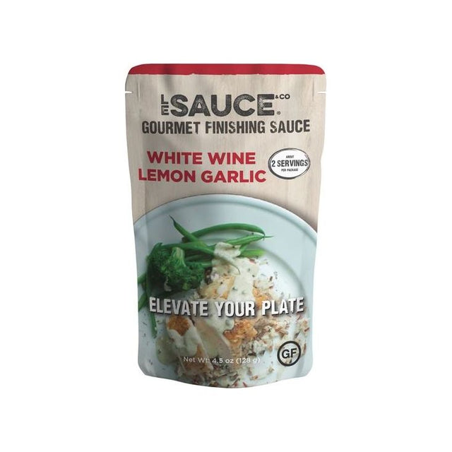 LE SAUCE & CO: White Wine Lemon Garlic Sauce, 4.5 oz - #tag1# - #tag2#