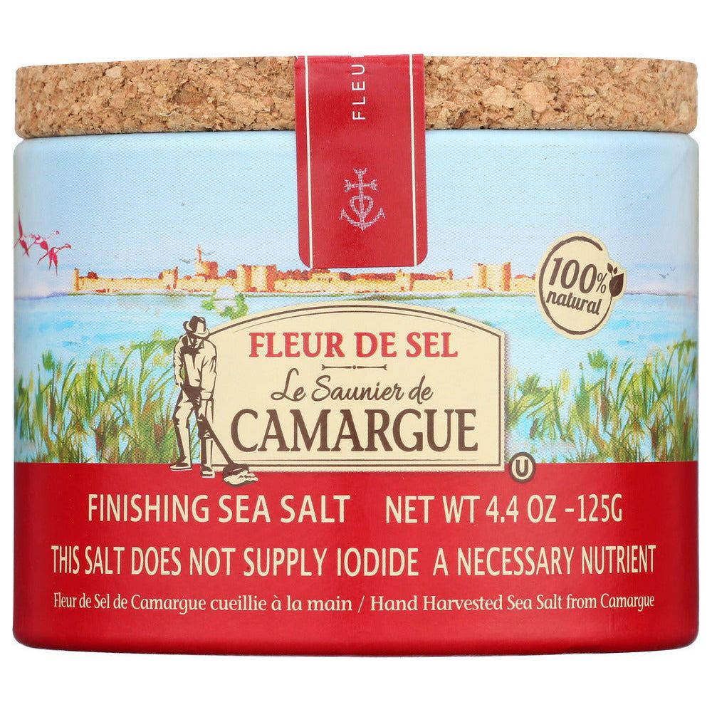 LE SAUNIER: Fleur De Sel Sea Salt, 4.4 oz - Sunshine Co Op. - #tag1# - #tag2# - #tag3# - #tag4#