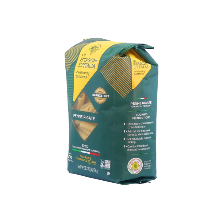 LE STAGIONI D ITALIA: Penne Rigate Pasta, 16 oz - #tag1# - #tag2#