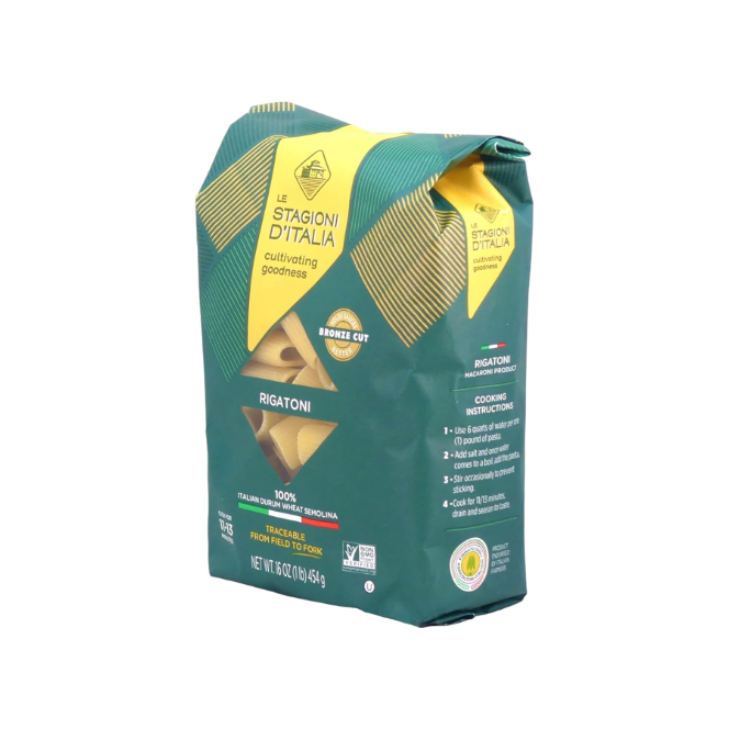 LE STAGIONI D ITALIA: Rigatoni Wheat Semolina Pasta, 16 oz - #tag1# - #tag2#