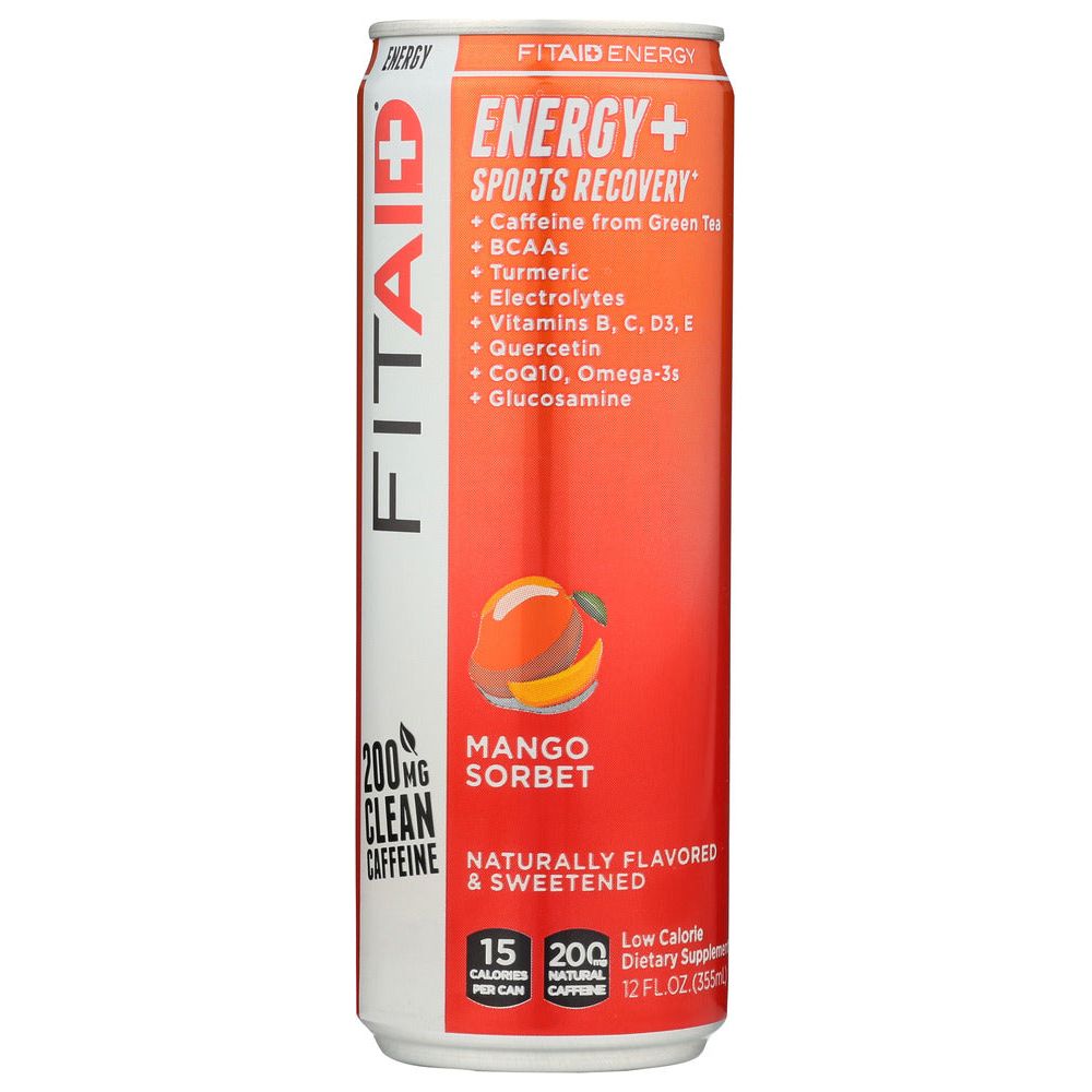 LIFEAID BEVERAGE: Fitaid Energy Mango, 12 fo - #tag1# - #tag2#