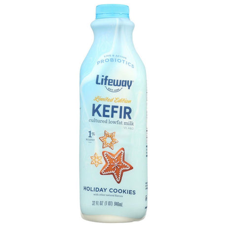 LIFEWAY: Holiday Cookies Lowfat Kefir, 32 oz - #tag1# - #tag2#