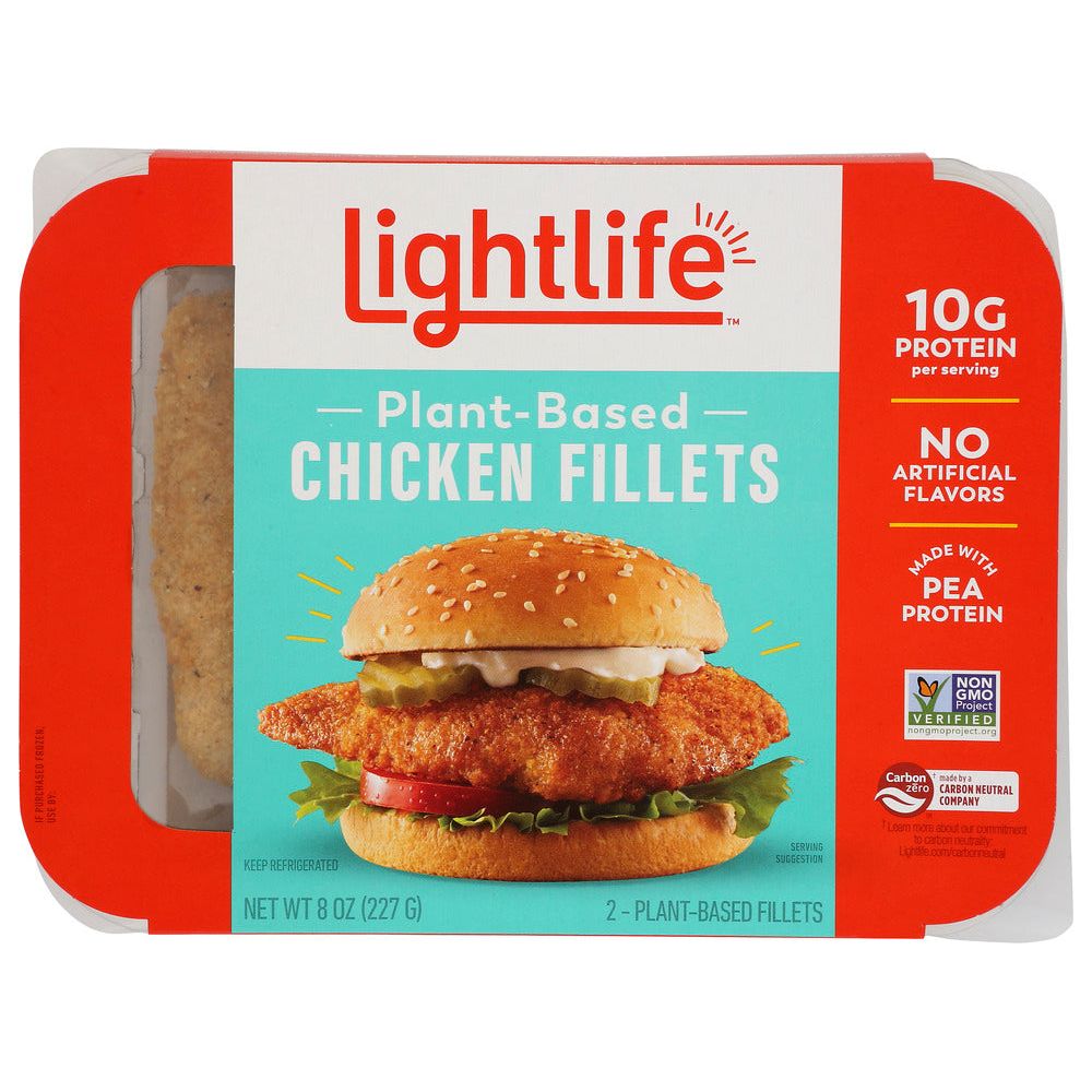 LIGHTLIFE: Chicken Fillets Plant Basd, 8 oz - #tag1# - #tag2#