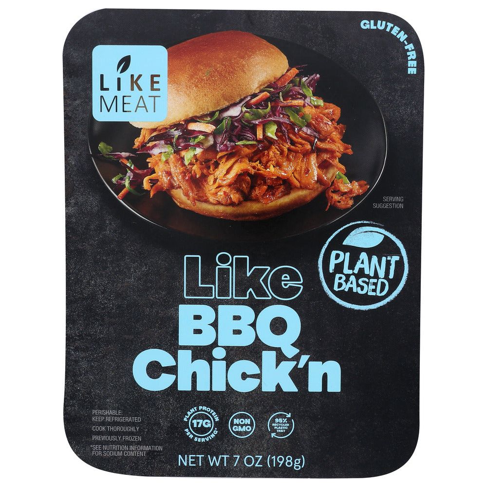 LIKEMEAT: Chick'n Bbq, 7 oz - #tag1# - #tag2#