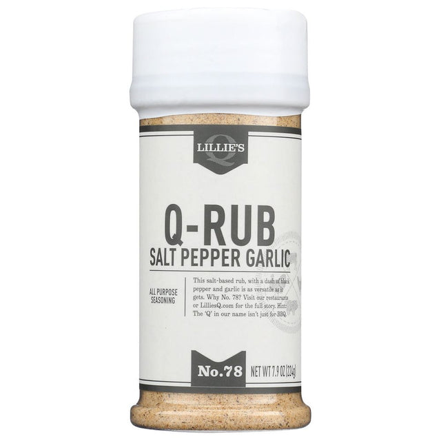 LILLIES Q: Seasoning Q Rub, 7.9 OZ - #tag1# - #tag2#