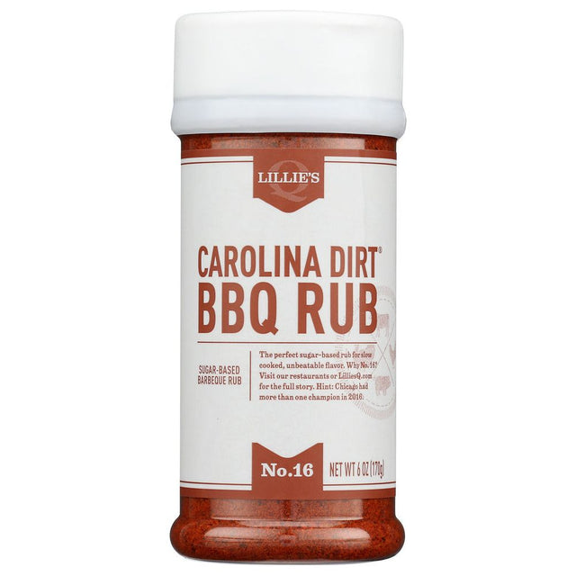 LILLIES Q: Seasoning Rb Q Carlna Drt, 6 OZ - #tag1# - #tag2#