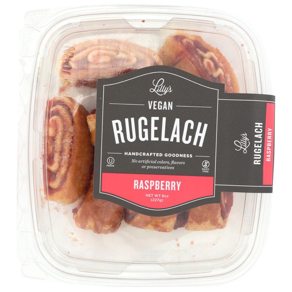 LILLYS BAKING CO: Rugelach Raspberry, 8 oz - #tag1# - #tag2#