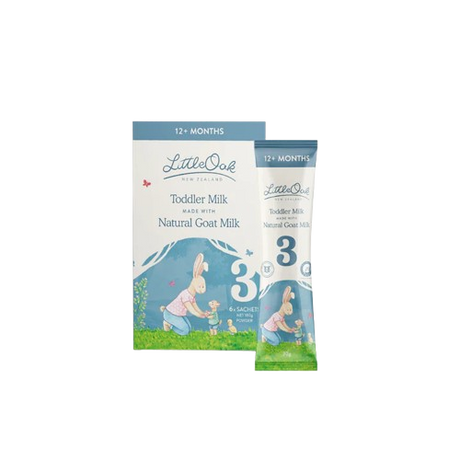 LITTLEOAK: Natural Goat Milk Toddler Milk Sachets, 4.8 oz - #tag1# - #tag2#