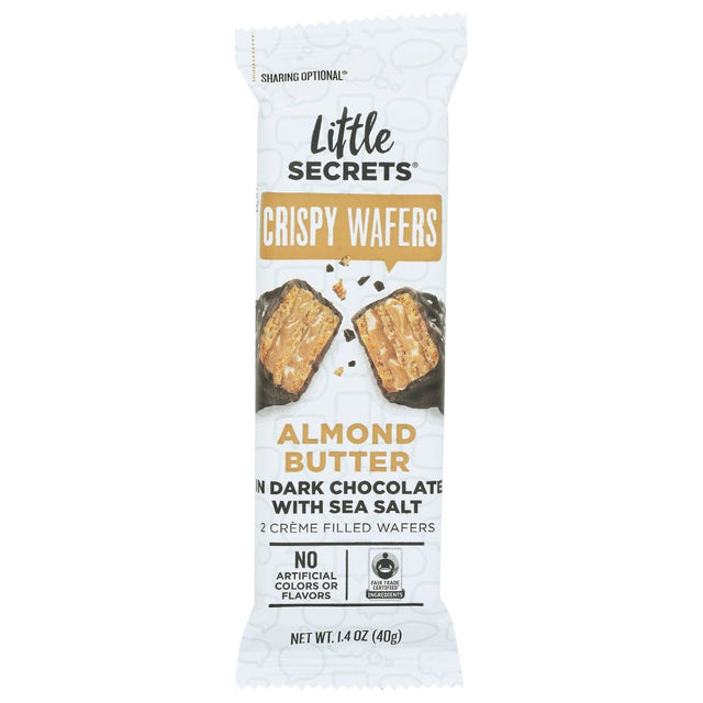 LITTLE SECRETS LLC: Wafer Drk Choc Almnd Bttr, 1.4 oz - #tag1# - #tag2#