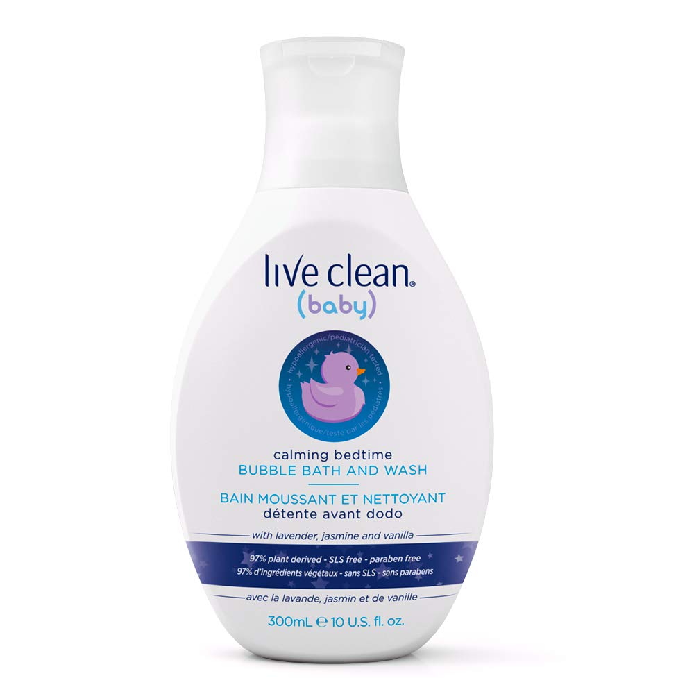 LIVE CLEAN: Bubble Bath Baby Bedtime, 10 oz - #tag1# - #tag2#