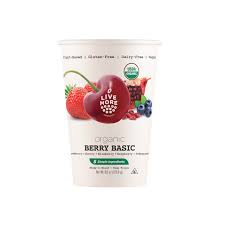LIVE MORE ORGANICS: Smoothie Cup Assrtd Brry, 8 oz - #tag1# - #tag2#