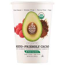 LIVE MORE ORGANICS: Smoothie Cup Avo Cacao, 8 oz - #tag1# - #tag2#