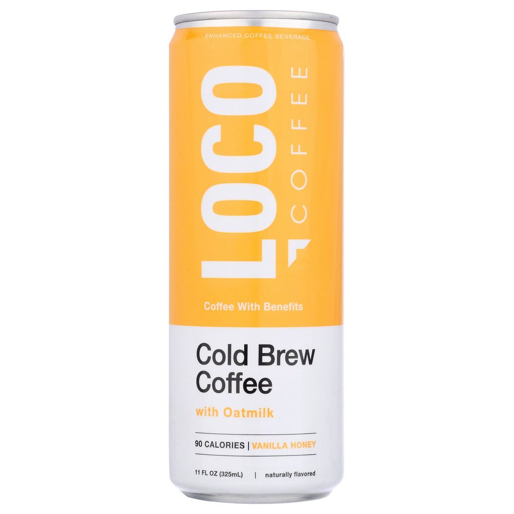 LOCO COFFEE: Vanilla Honey Oat Milk Cold Brew Coffee, 11 fo - #tag1# - #tag2#