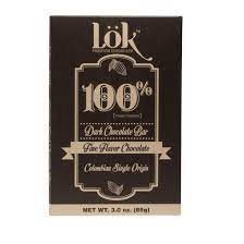LOK FOODS: Bar Choc Drk 100 Pct Cco, 3 oz - #tag1# - #tag2#