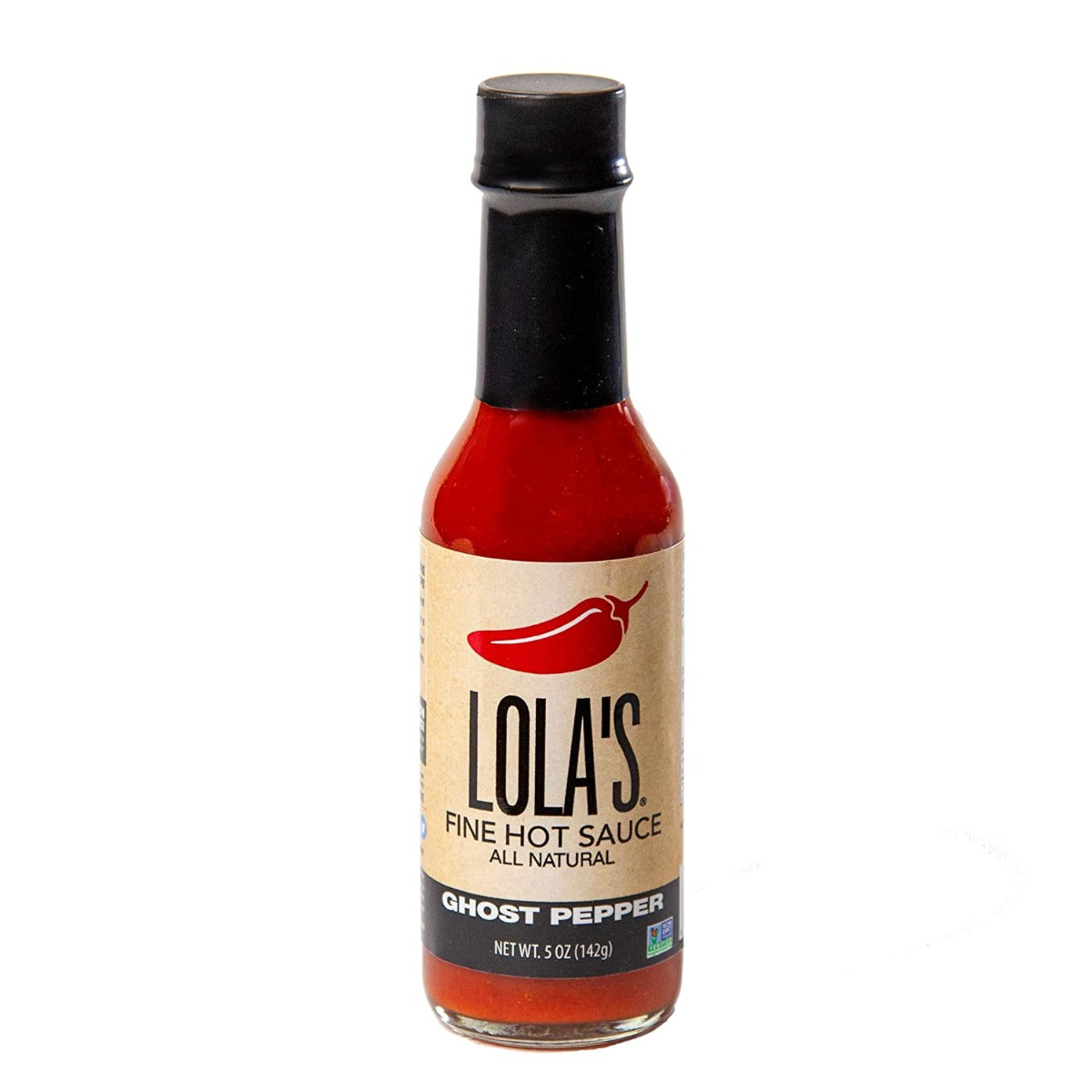 LOLAS FINE HOT SAUCE: All Natural Ghost Pepper, 5 oz - #tag1# - #tag2#