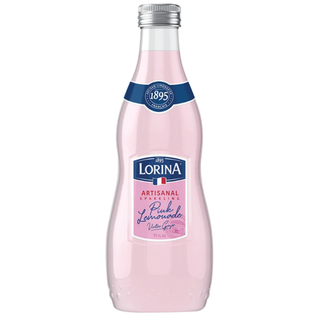 LORINA: Artisanal Sparkling Pink Lemonade, 11.1 fo - #tag1# - #tag2#