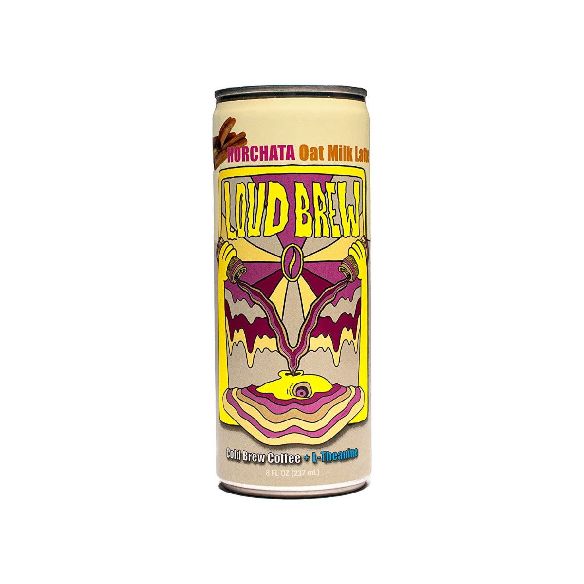 LOUD BREW: Horchata Oat Milk Latte Coffee, 8 fo - #tag1# - #tag2#