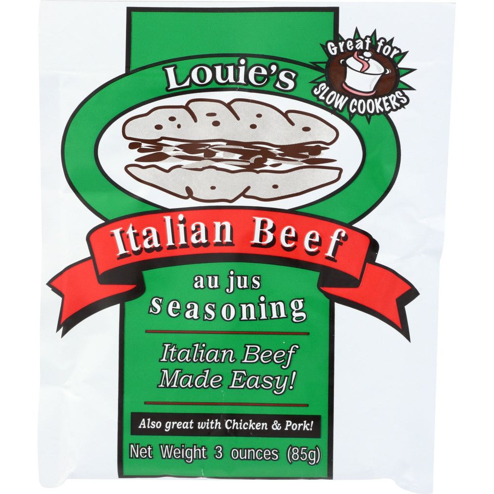 LOUIES: Ssnng Ital Beef, 3 oz - #tag1# - #tag2#