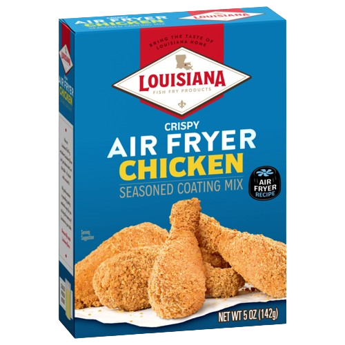 LOUISIANA FISH FRY: Air Fryer Chicken Coating Mix, 5 oz - Sunshine Co Op. - #tag1# - #tag2# - #tag3# - #tag4#
