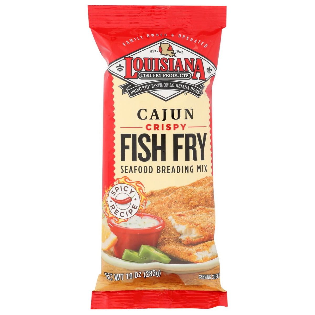 LOUISIANA FISH FRY: Cajun Fish Fry, 10 oz - Sunshine Co Op. - #tag1# - #tag2# - #tag3# - #tag4#