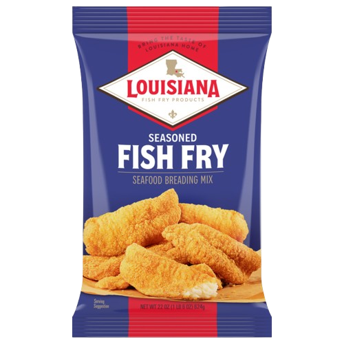 LOUISIANA FISH FRY: Seasoned Fish Fry, 22 oz - #tag1# - #tag2#