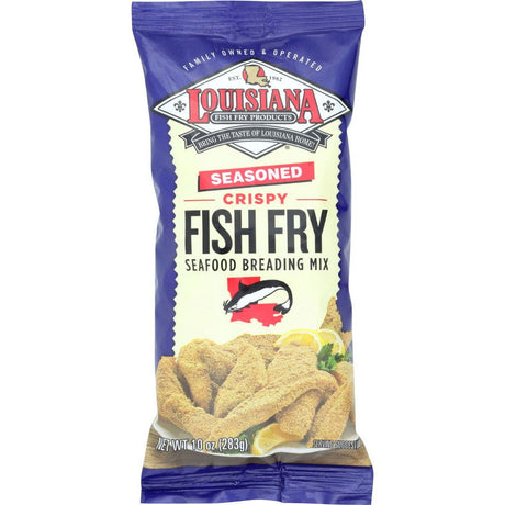 LOUISIANA: Seasoned Fish Fry, 10 oz - Sunshine Co Op. - #tag1# - #tag2# - #tag3# - #tag4#