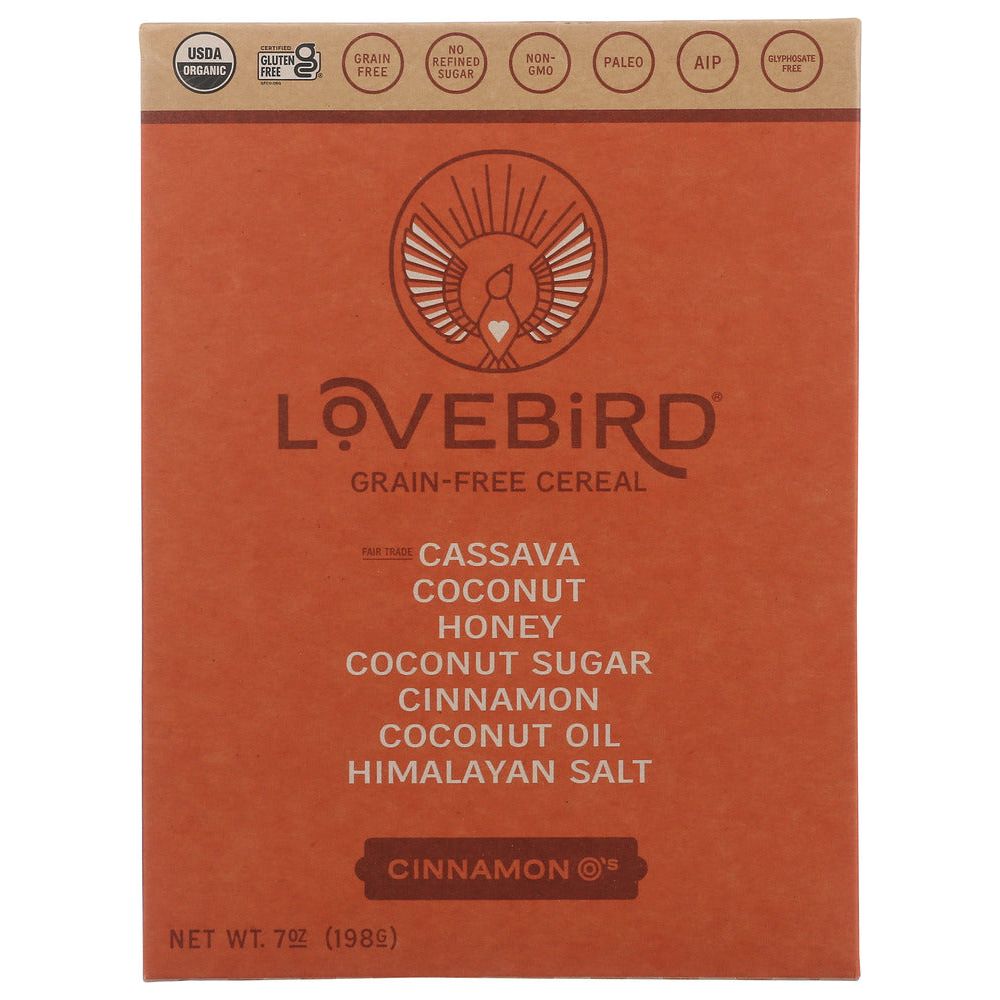 LOVEBIRD: Cereal Grain Free Cinnamo, 7 OZ - #tag1# - #tag2#