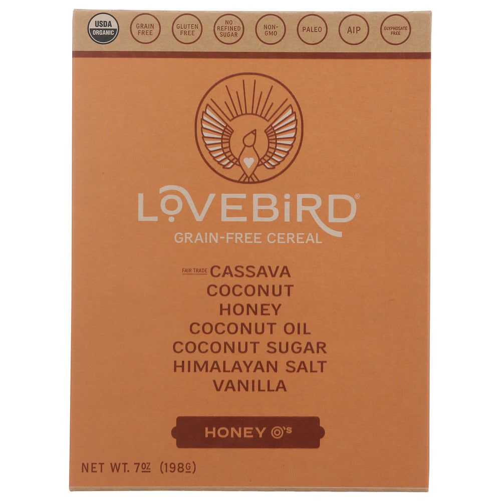 LOVEBIRD: Cereal Grain Free Honey, 7 OZ - #tag1# - #tag2#